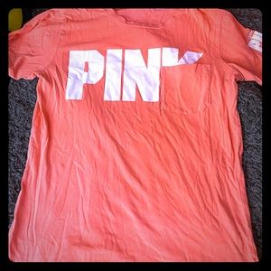 Victoria’s Secret/ pink shirt